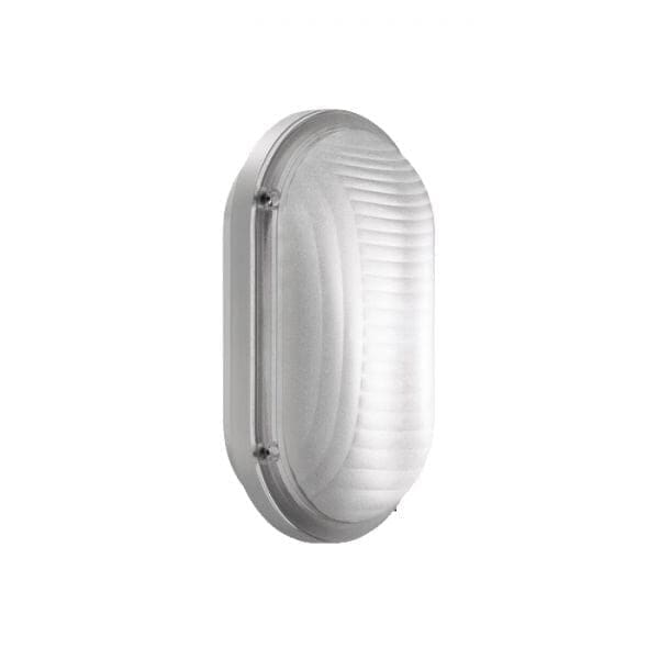 Lombardo LUCE ovale 26cm - Diffuser semitransparent - white