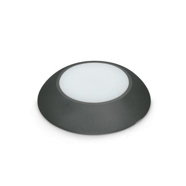 Lombardo CNC 100 UP LED 3000k - Diffuser poliglass - outdoor - anthracite