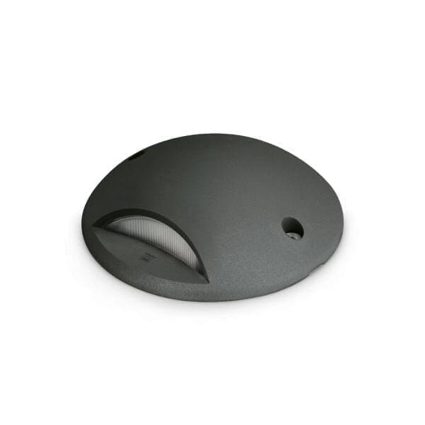 Lombardo CNC 100 CL LED 3000k - Diffuser semitransparent - outdoor - anthracite