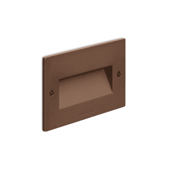 Lombardo FIX 504 LED 3000k - Diffuser glass - outdoor - corten