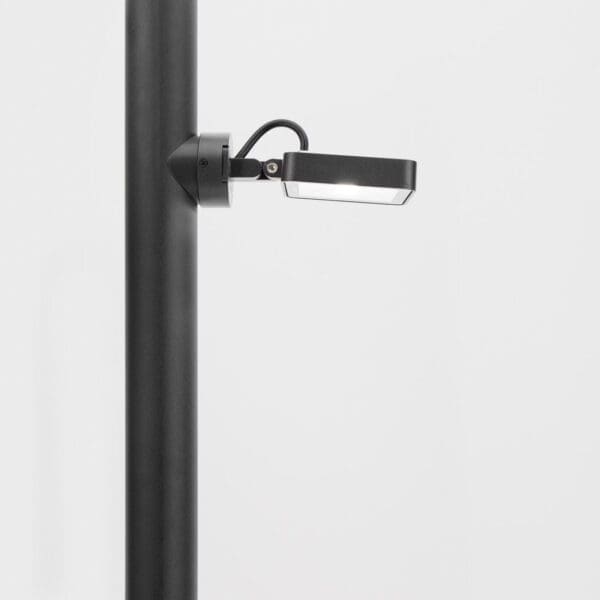 Lombardo Kit-20 TAG 21cm Side LED 3000k  - Diffuser transparent  - outdoor - corten