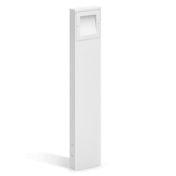 Lombardo KOI 11cm Post H60cm LED 3000k - Diffusore vetro - bianco