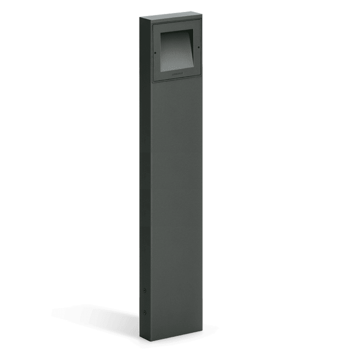 Lombardo KOI 11cm Post H60cm LED 3000k -  Diffusore vetro - antracite