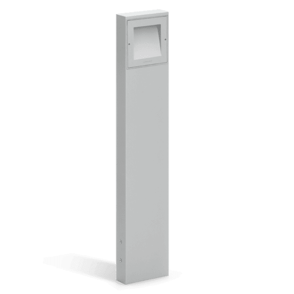 Lombardo KOI 11cm Post H60cm LED 3000k -  Diffusore vetro - grigio  high tech