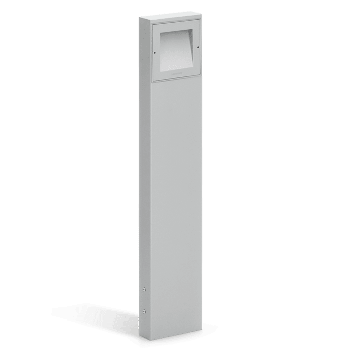 Lombardo KOI 11cm Post H60cm LED 3000k -  Diffusore vetro - grigio  high tech