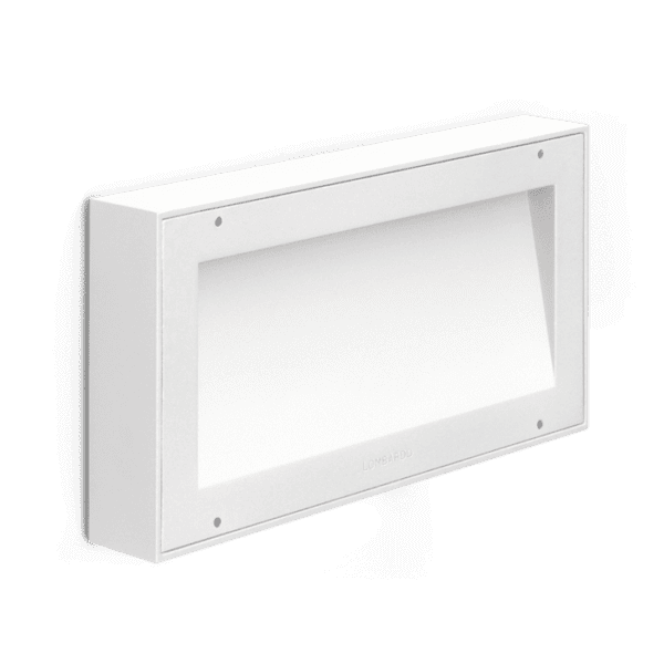 Lombardo KOI 22cm LED 3000k -  Diffusore vetro - outdoor - bianco