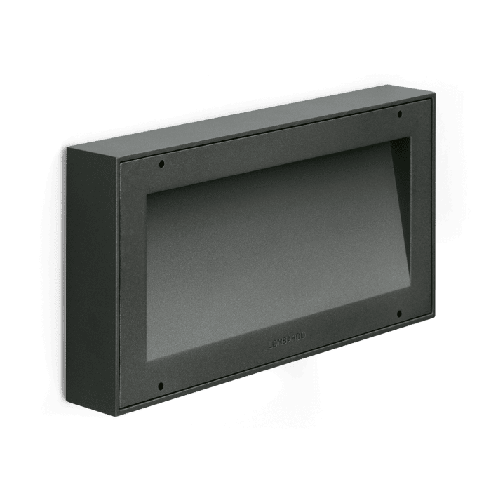 Lombardo KOI 22cm LED 3000k -  Diffusore vetro - outdoor - antracite