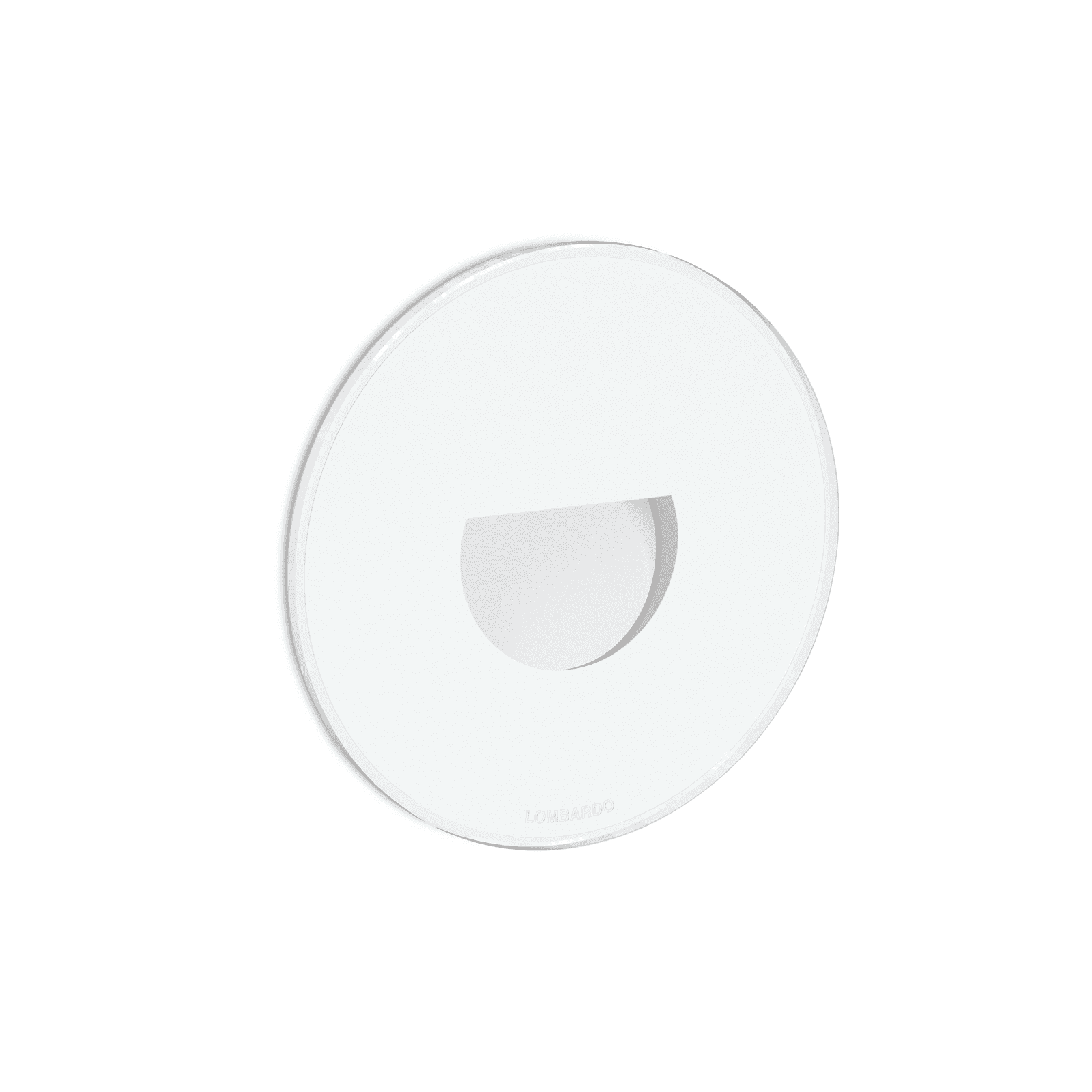 Lombardo PIN T Asimmetrico LED 3000k - Diffusore trasparente - outdoor - bianco