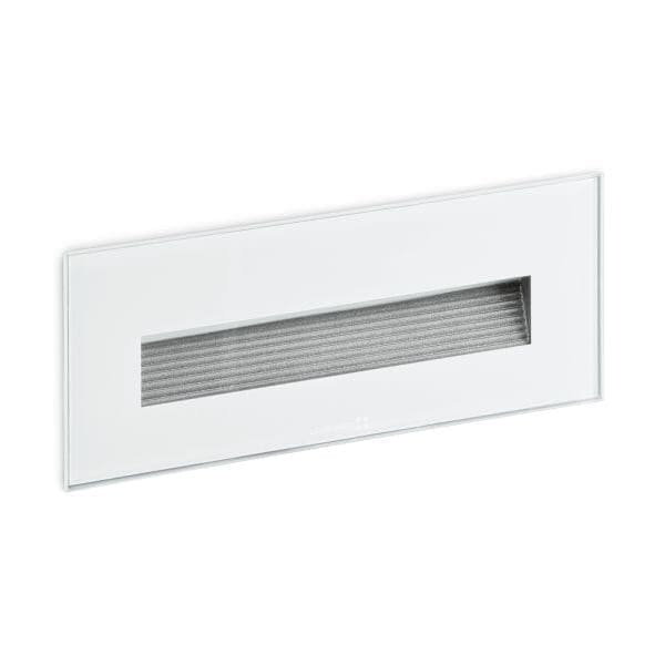Lombardo STILE NEXT 106L Asimmetrico orizzontale LED 3000K - Diffusore trasparente - outdoor - bianco