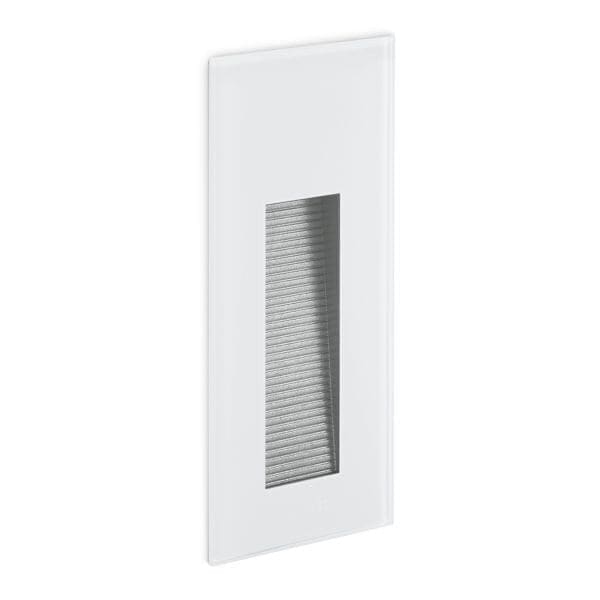 Lombardo STILE NEXT 106L Asimmetrica LED 3000k .- Diffusore trasparente - outdoor - bianco