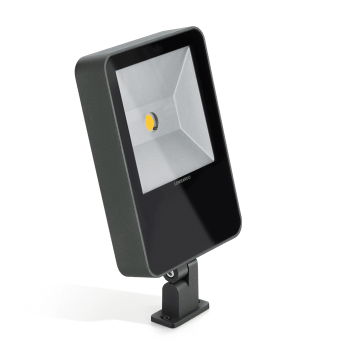 Lombardo TAG 21cm LED 3000k - Diffusore trasparente - outdoor - antracite