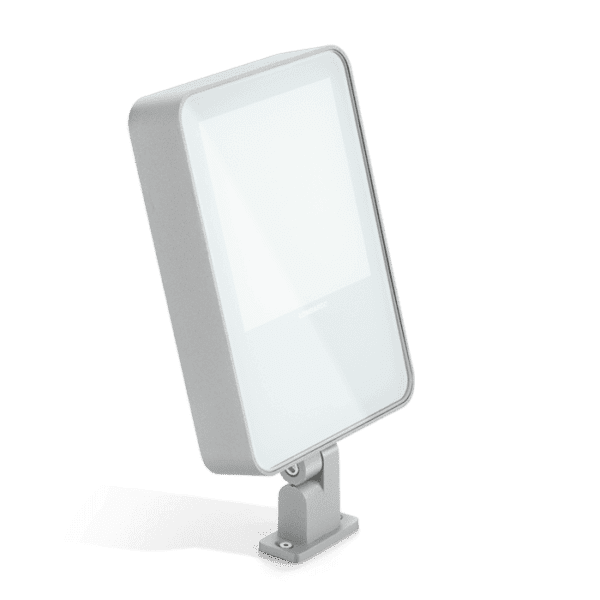 Lombardo TAG 21cm White LED 3000k - Diffusore opalino - grigio high tech