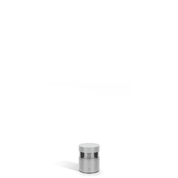 Lombardo TOK C H15cm - 180° emission - LED 3000k - outdoor - high tech gray