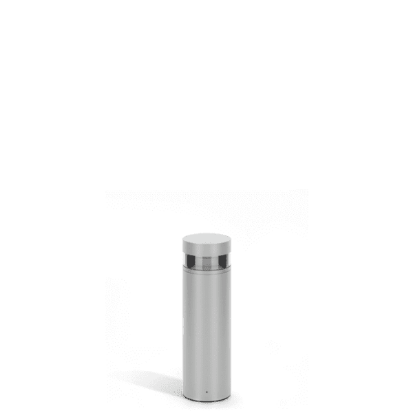 Lombardo TOK C H40cm - Emissione 180° - LED 3000k - outdoor - grigio high tech