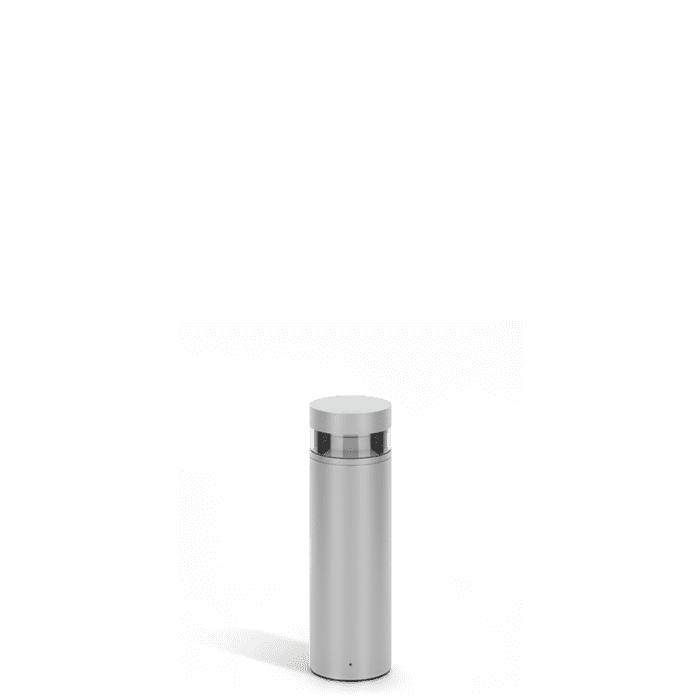 Lombardo TOK C H40cm - Emissione 180° - LED 3000k - outdoor - grigio high tech