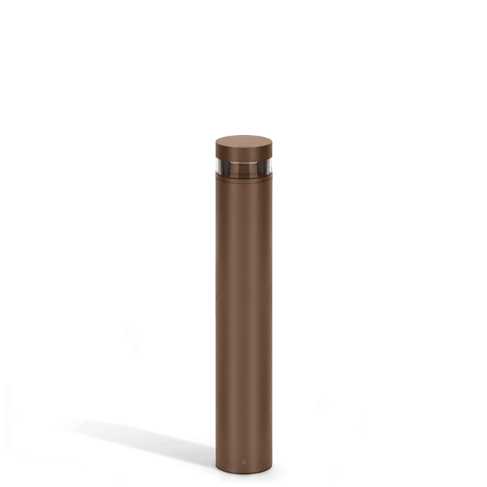 Lombardo TOK C H70cm - Emissione 180° -  LED 3000k - outdoor - corten