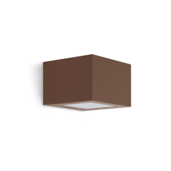 Lombardo TREND Top 11cm LED 3000k 4W - Diffusore Poliglass - outdoor - corten