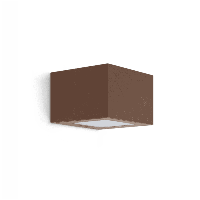 Lombardo TREND Top 11cm LED 3000k 4W - Diffusore Poliglass - outdoor - corten