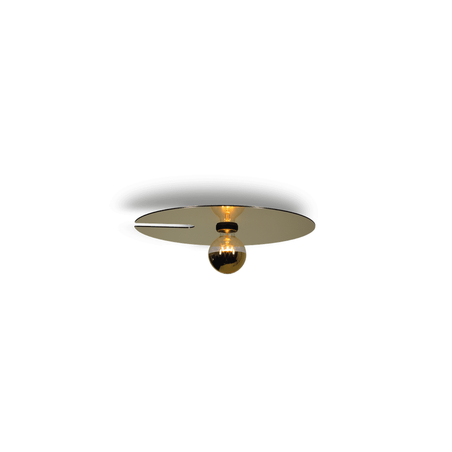 Wever Ducrè MIRRO 2.0 plafoniera da soffitto o parete - D.45cm - Oro