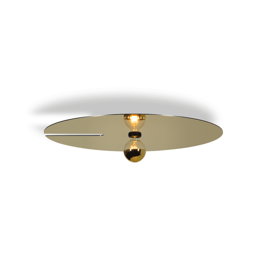 Wever Ducrè MIRRO 3.0 plafoniera da soffitto o parete - D.75cm - Oro