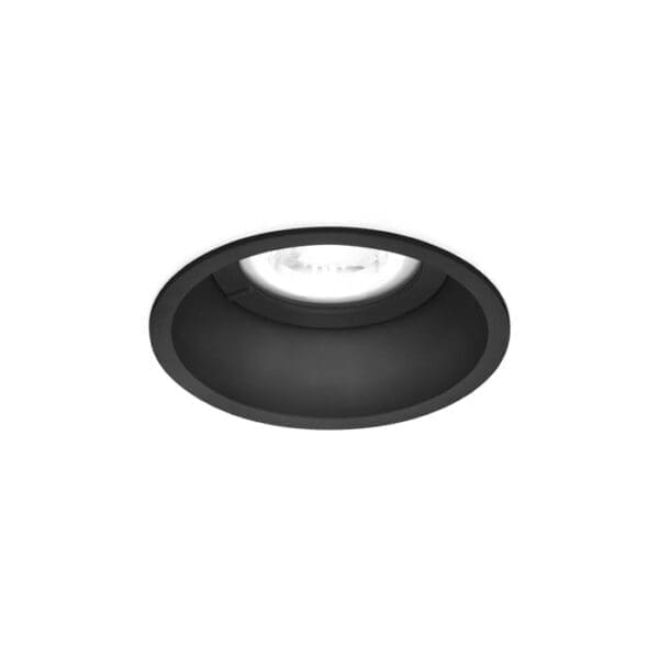 Wever e Ducrè DEEP IP44 ceiling recessed 1.0 - PAR16 - molle a lama - black