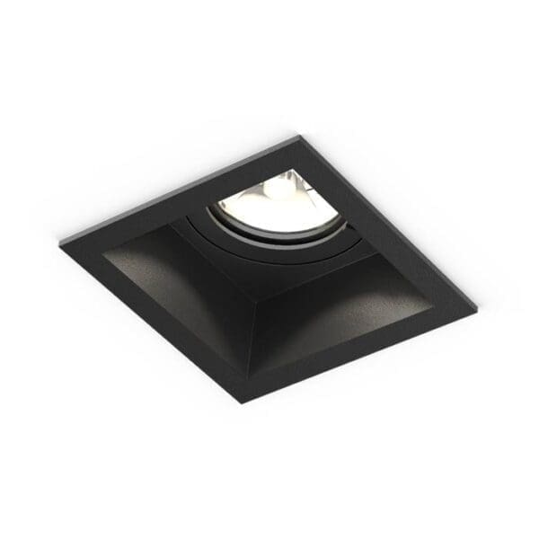 Wever e Ducrè PLANO IP44 ceiling recessed 1.0 LED 2700K - black