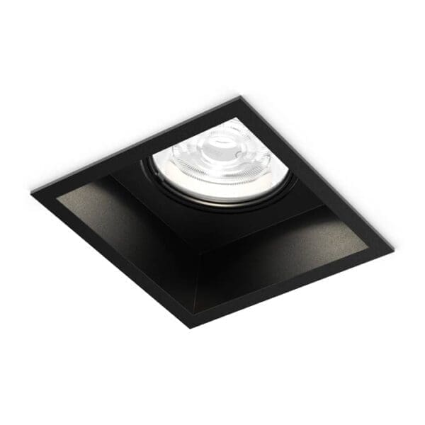 Wever e Ducrè PLANO ADJUST FORT ceiling recessed 1.0 - LED 3000K - black