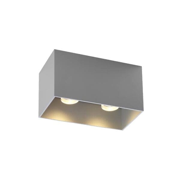 Wever e Ducrè BOX soffitto 2.0 - PAR16 - alluminio spazzolato