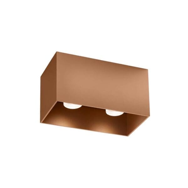 Wever e Ducrè BOX soffitto 2.0 - LED 3000K - rame