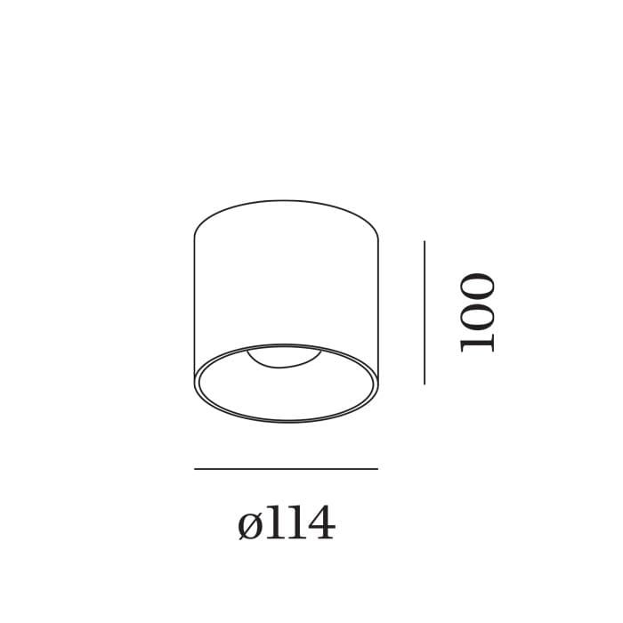 Wever e Ducrè RAY soffitto 1.0 - LED 3000K - nero - immagine 3