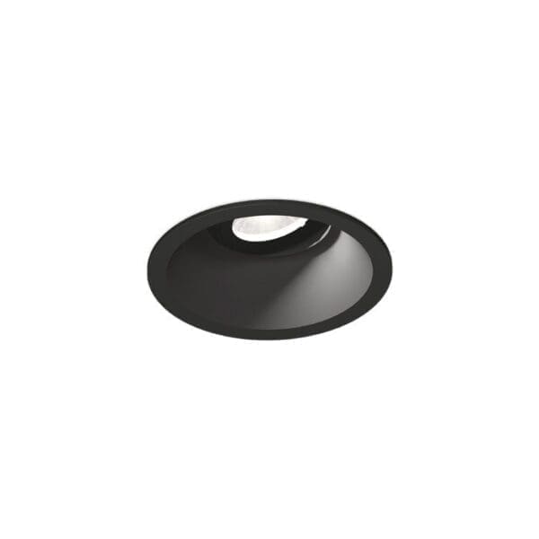 Wever e Ducrè Wever e Ducrè DEEP ADJUST PETIT ceiling recessed 1.0 - LED 6W CRI90 3000K - blade springs - black