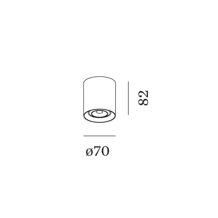 Wever e Ducrè RAY MINI soffitto 1.0 - PAR16 - bronzo - immagine 3