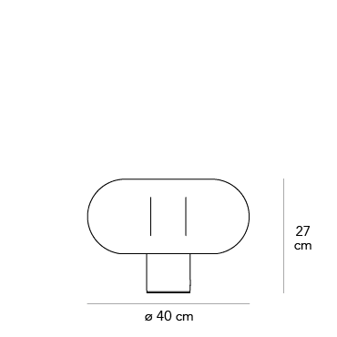 Fontana Arte FONTANELLA large table - brass - Image 5