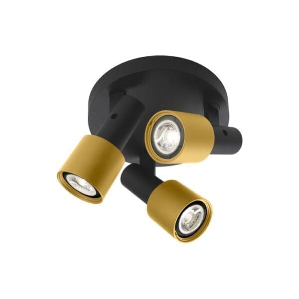 Wever e Ducrè SARA ON BASE 3.0 - PAR16 - nero e oro