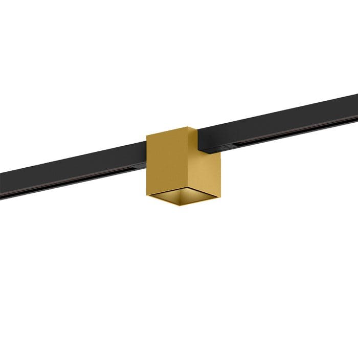 Wever e Ducrè BOX MINI ON TRACK 1.0 - LED 2700K - gold with black adapter