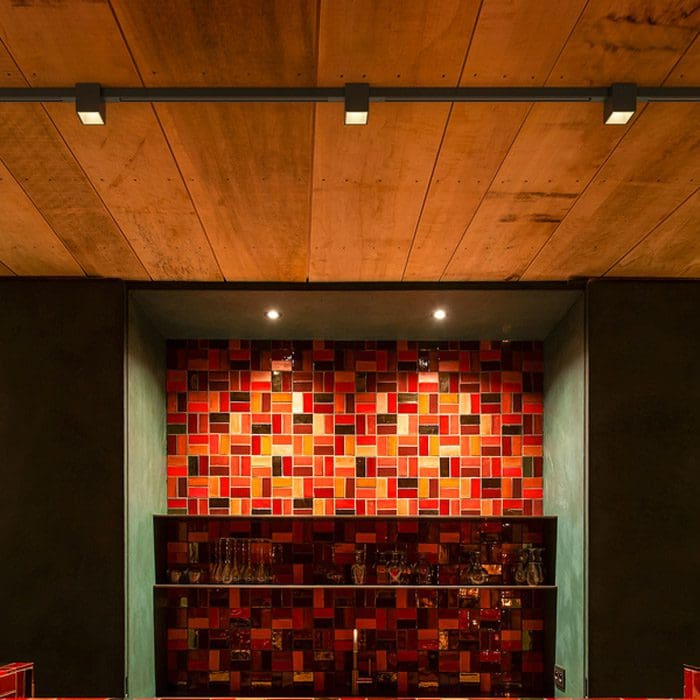 Wever e Ducrè BOX MINI ON TRACK 1.0 - LED 3000K - gold and black with white adapter - Image 2