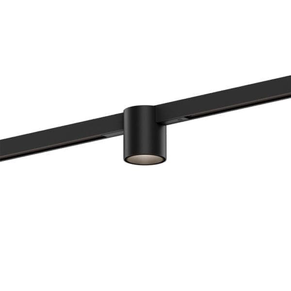 Wever e Ducrè RAY MINI ON TRACK 1.0 - LED 3000K - nero e marrone con adattatore nero