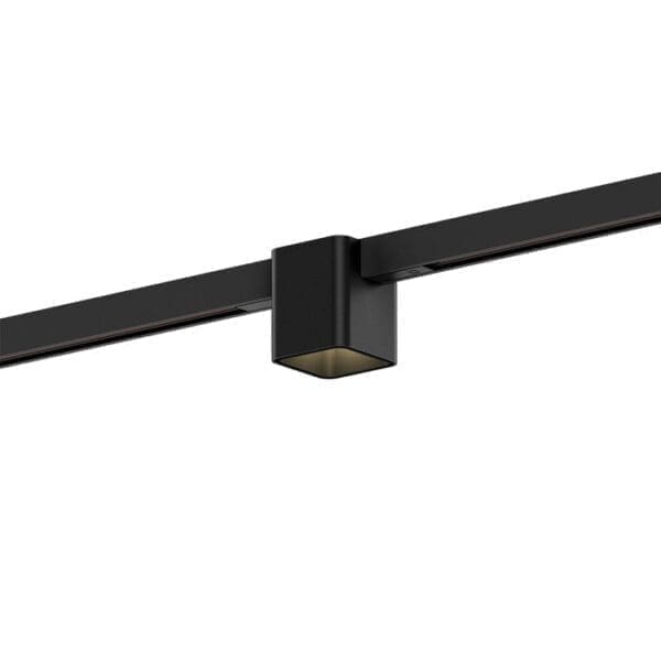 Wever e Ducrè DOCUS MINI ON TRACK 1.0 - LED 3000K - nero con adattatore nero