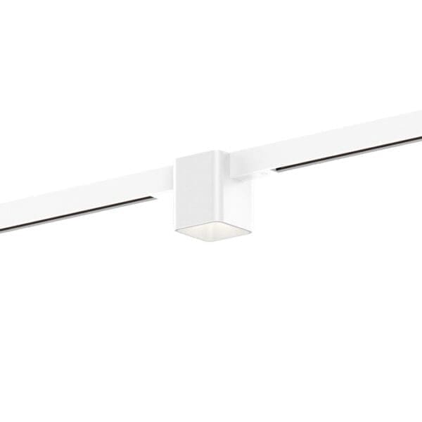 Wever e Ducrè DOCUS MINI ON TRACK  1.0 - LED 2700K - bianco con adattatore bianco