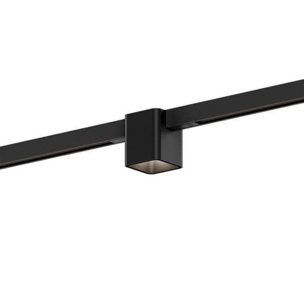 Wever e Ducrè DOCUS MINI ON TRACK 1.0 - LED 2700K - nero e bronzo con adattatore nero