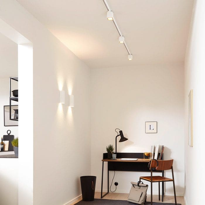 Wever e Ducrè DOCUS MINI ON TRACK 1.0 - LED 2700K - black and bronze with white adapter - Image 2