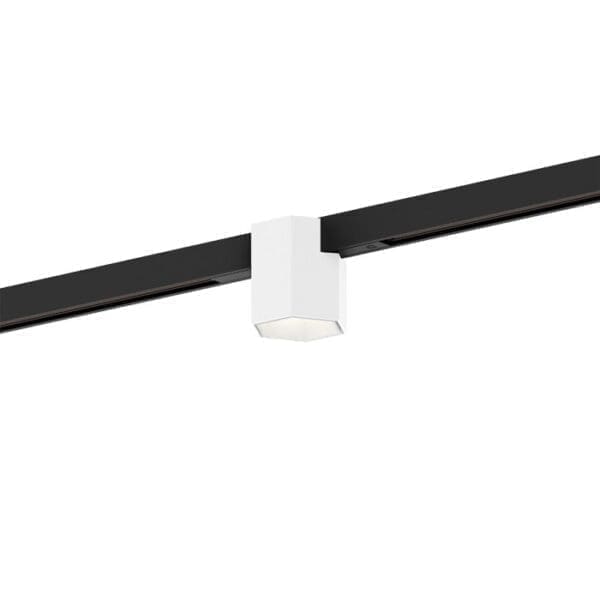 Wever e Ducrè HEXO ON STREX 1.0 - 3000k - bianco con adattatore nero