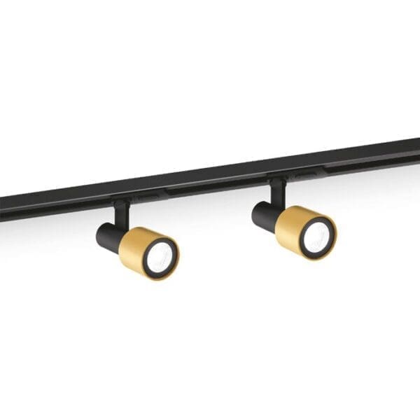 Wever e Ducrè SARA ON TRACK 1.0 PAR16 - nero e oro