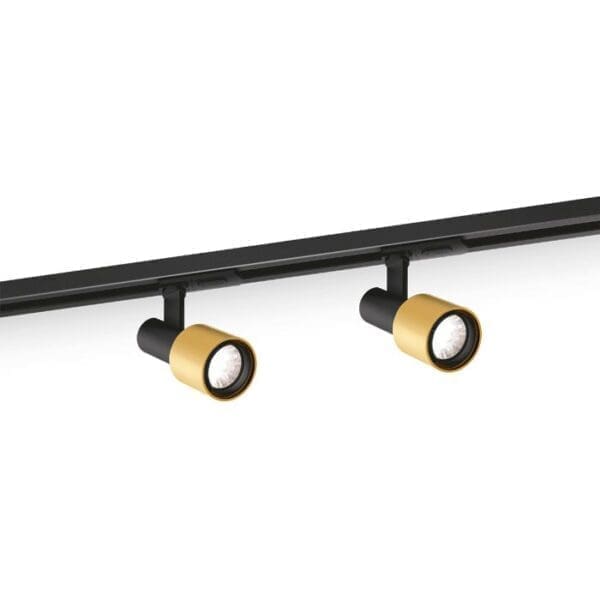 Wever e Ducrè SARA ON TRACK 1.0 LED 2700K - nero e oro