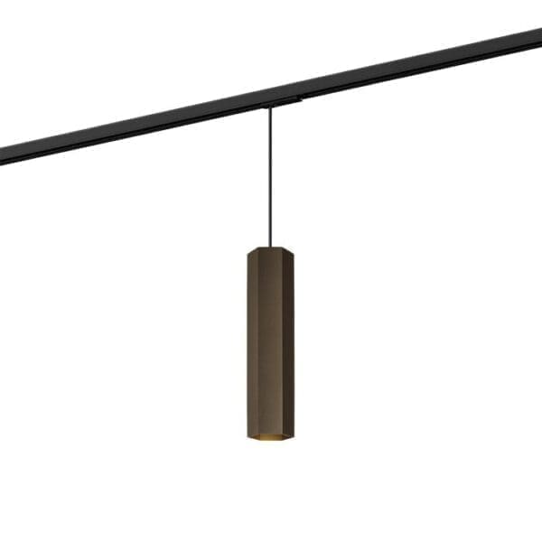 Wever e Ducrè HEXO ON TRACK 3.0 sospensione PAR16 1 phase - bronzo