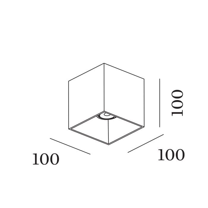 Wever e Ducrè BOX 1.0 soffitto - LED 2000-3000K - bianco - outdoor - immagine 3