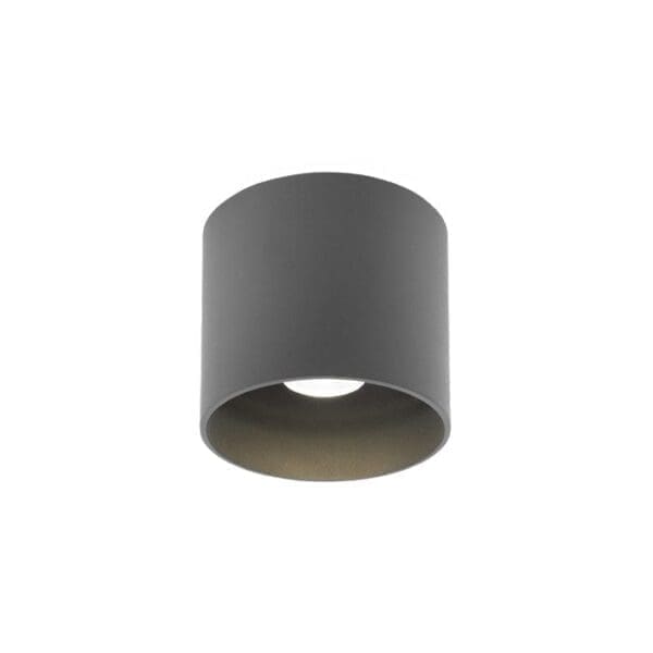 Wever e Ducrè RAY 1.0 ceiling surface - LED 3000K - dark grey - outdoor