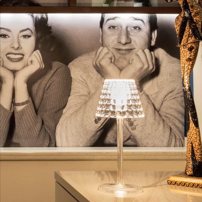 iGuzzini SIROLO da tavolo senza fili - LED 3000K - ambra - immagine 2