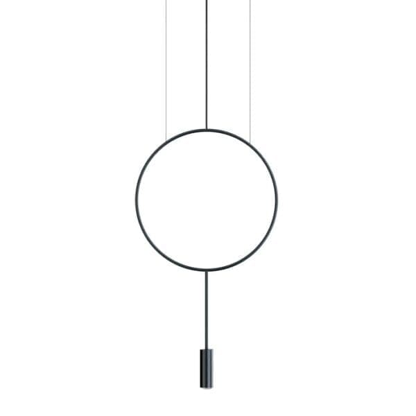 Estiluz REVOLTA T-3635 suspension LED 2700k - black body and heads