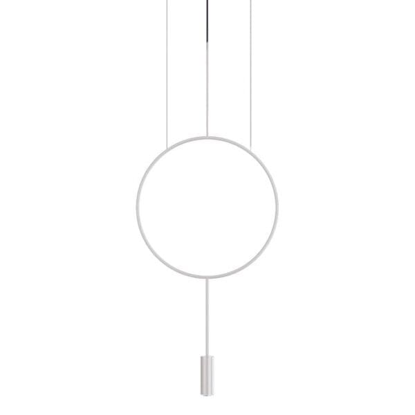 Estiluz REVOLTA T-3635 suspension LED 2700k - white body and heads